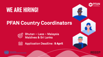 PFAN is seeking Country Coordinators in Asia