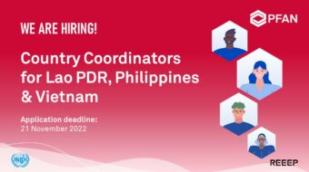 Job Vacancy: Country Coordinators for Lao PDR, Philippines & Vietnam